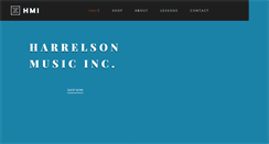 Desktop Screenshot of harrelsonmusic.com